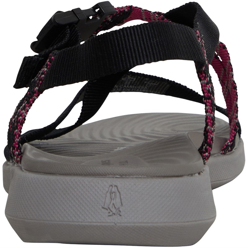 Hush Puppies Womens Good Trek Sandals Black