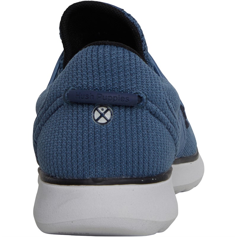 Hush Puppies Mens Good Bungee Trainers Navy