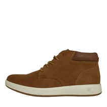 Hush Puppies Mens Bronko Chukka Boots Tan Nubuck/Brown