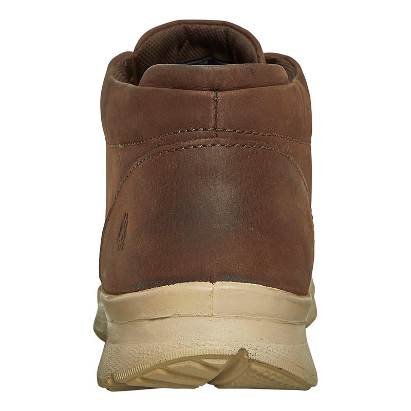 Hush Puppies Mens Finton Chukka Boots Brown