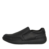 Hush Puppies Mens Breton Slip On Shoes Black