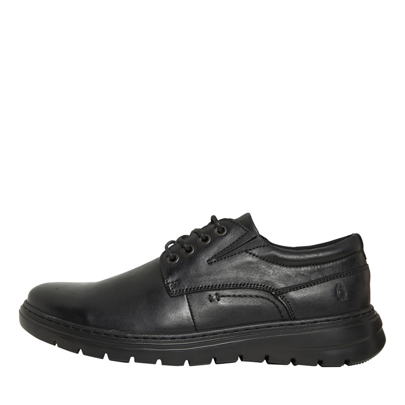 Hush Puppies Mens Triton Lace Shoes Black