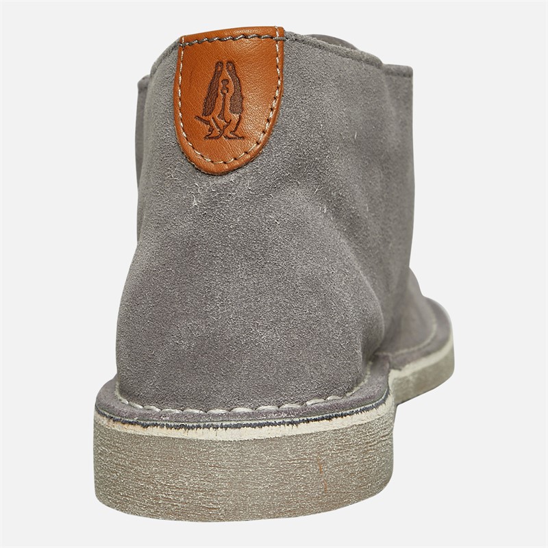 Hush Puppies Mens Samuel Chukka Boots Grey