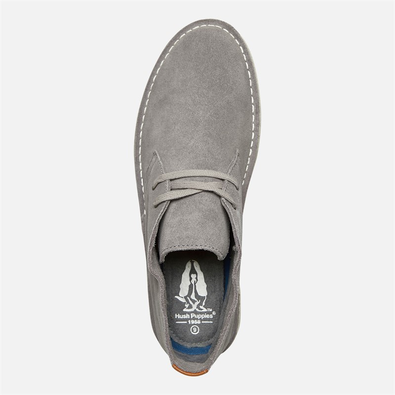 Hush Puppies Mens Samuel Chukka Boots Grey