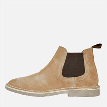 Hush Puppies Mens Shaun Chelsea Boots Sand