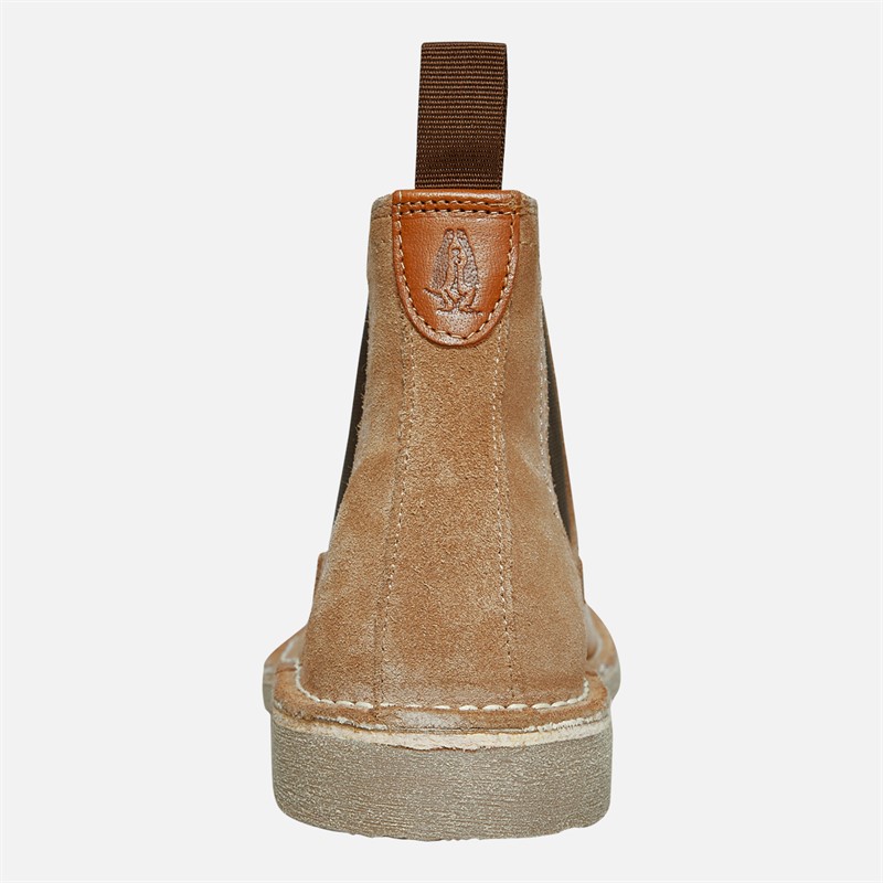 Hush Puppies Mens Shaun Chelsea Boots Sand