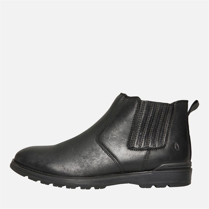 Hush Puppies Mens Gary Chelsea Boots Black