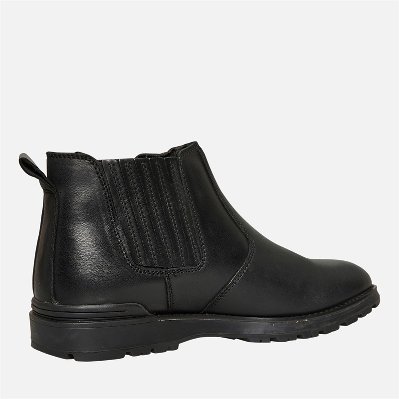 Hush Puppies Mens Gary Chelsea Boots Black