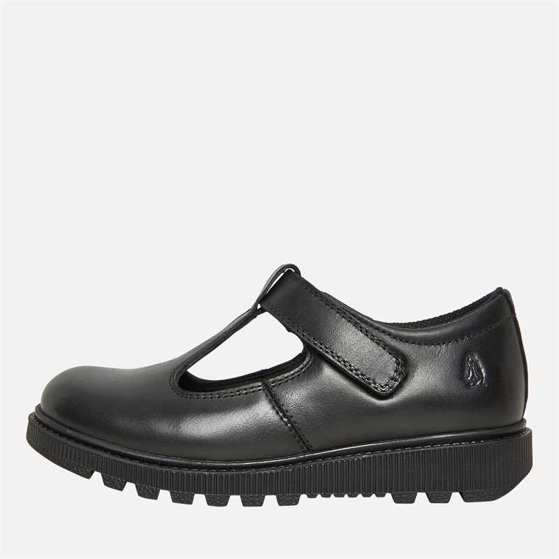 Hush Puppies Junior Girls Gracie 2 T-Bar Shoes Black