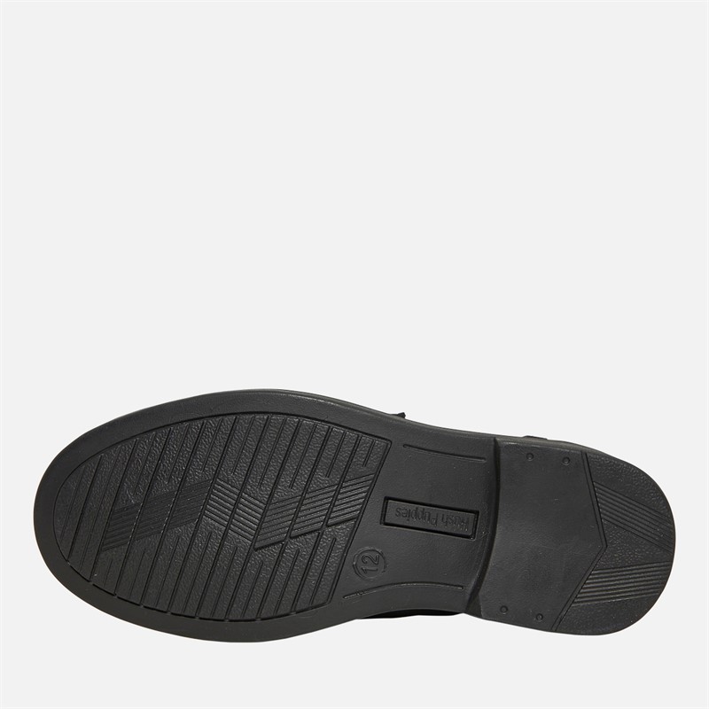 Hush Puppies Boys Matteo Twin Strap Shoes Black