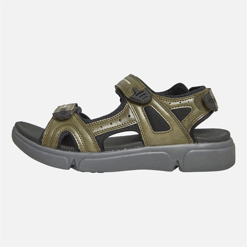 Hush Puppies Mens Castro Sandals Khaki