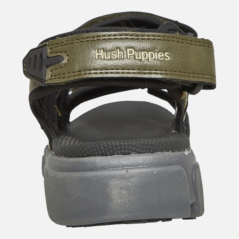 Hush Puppies Mens Castro Sandals Khaki