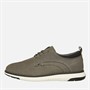 Hush Puppies Mens New Derby Lace Shoes Grey Nubuck