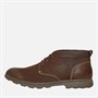 Hush Puppies Mens Tyson Chukka Boots Brown Leather