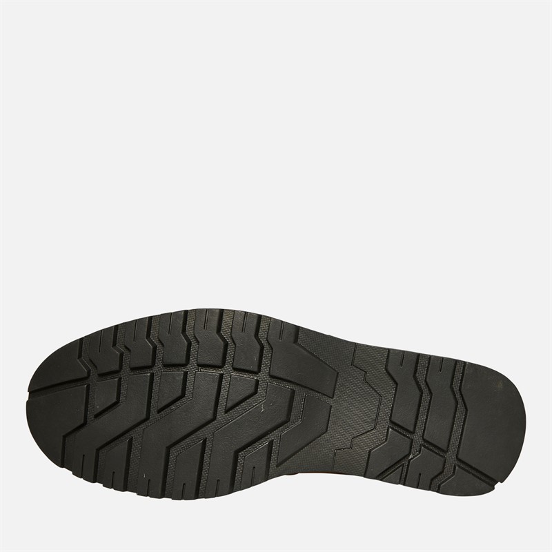 Hush Puppies Mens Dorian Chelsea Boots Brown Leather