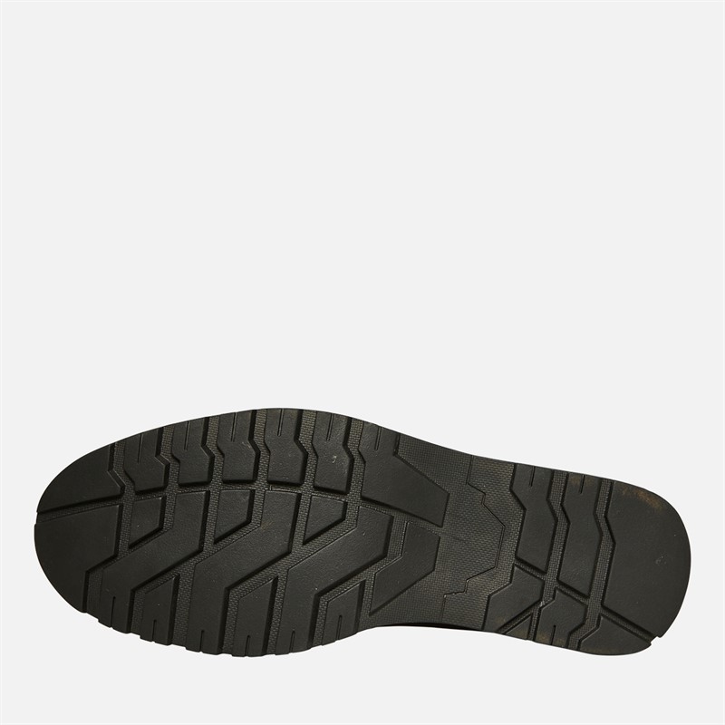 Hush Puppies Mens Dorian Chelsea Boots Black Leather