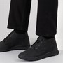 Hush Puppies Mens Finton Chukka Boots Black Leather/Black Sole