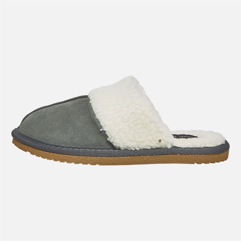 Hush Puppies Womens Arianna Mule Slippers Grey