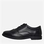 Hush Puppies Mens Matteo Brogue Shoes Black