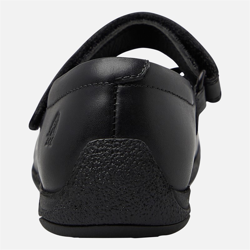 Hush Puppies Junior Girls Starmaker Bow Mary Jane Shoes Black