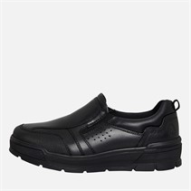Hush Puppies Junior Brazil Slip On Shoes Black