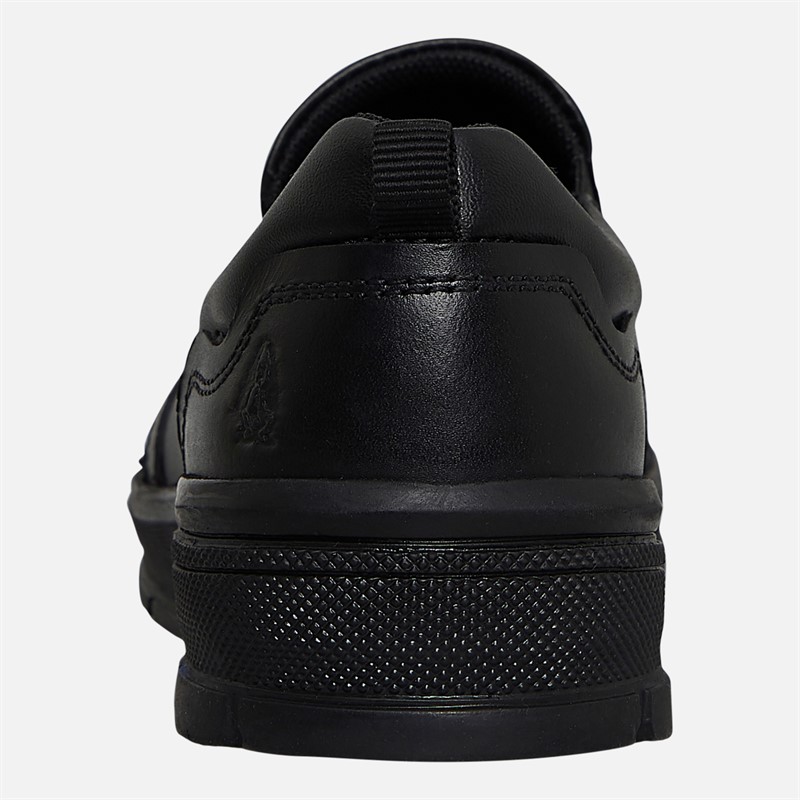 Hush Puppies Junior Brazil Slip On Shoes Black
