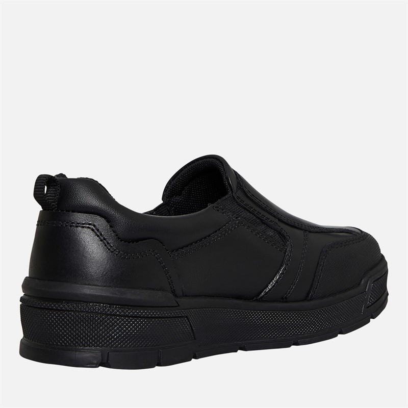 Hush Puppies Junior Brazil Slip On Shoes Black
