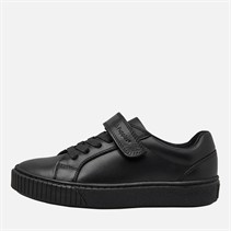 Hush Puppies Girls Junior Elsie Trainers Black