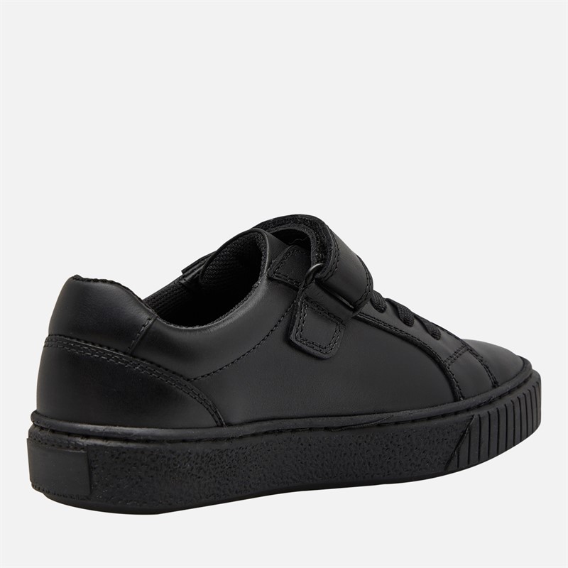 Hush Puppies Girls Junior Elsie Trainers Black