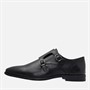 Hush Puppies Mens Ezra Double Monk Shoes Black