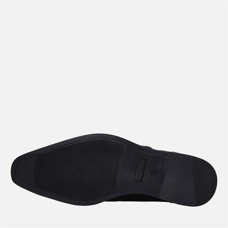 Hush Puppies Mens Ezra Double Monk Shoes Black