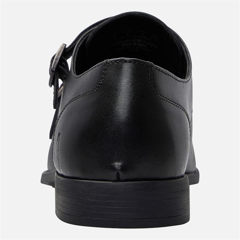 Hush Puppies Mens Ezra Double Monk Shoes Black