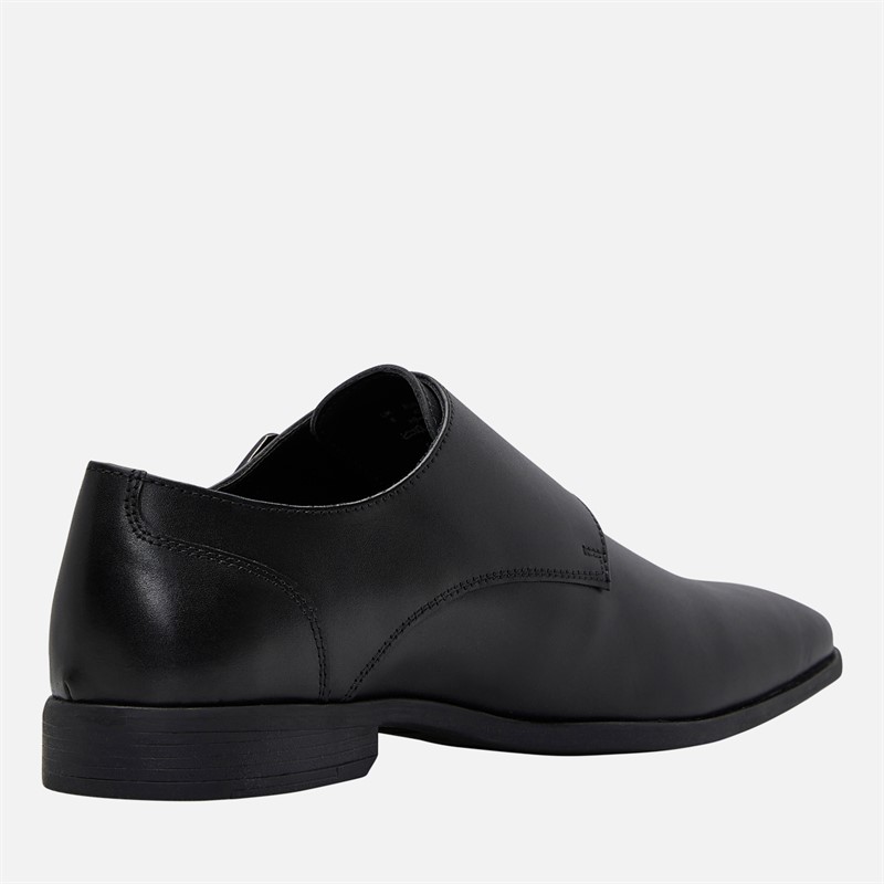 Hush Puppies Mens Ezra Double Monk Shoes Black