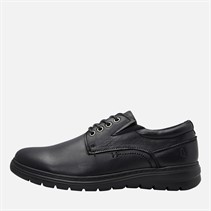 Hush Puppies Mens Titan Lace Shoes Black