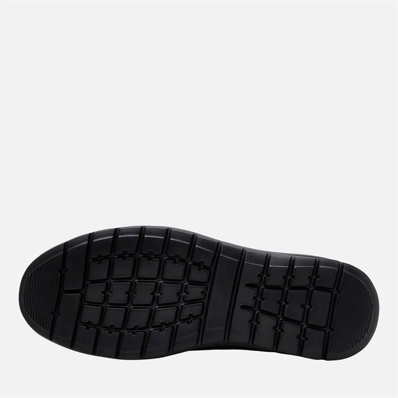 Hush Puppies Mens Titan Lace Shoes Black
