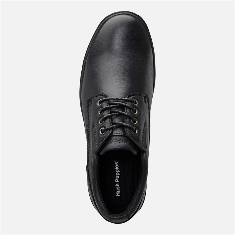 Hush Puppies Mens Titan Lace Shoes Black