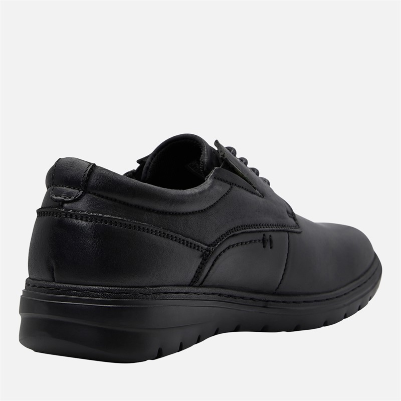 Hush Puppies Mens Titan Lace Shoes Black