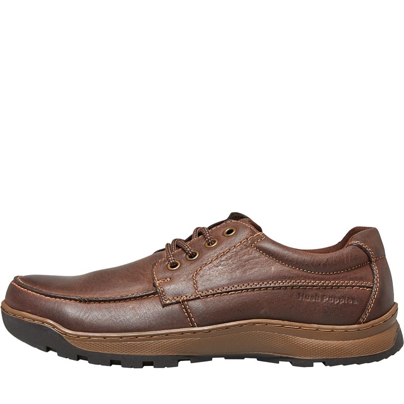 Buy Hush Puppies Mens Tucker Shoes Brown