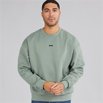 Hugo Boss Herren Stenson Sweatshirt Grün