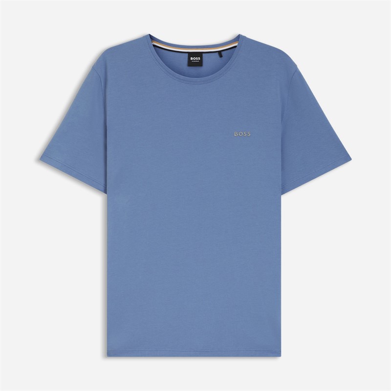 BOSS T-shirt Homme Mix & Match Light Blue - Taille L