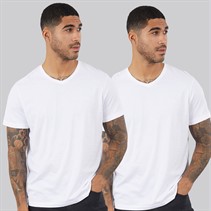 Hugo Boss Herre Pizza T-shirt Hvid
