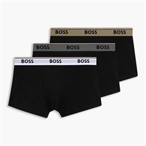 Hugo Boss Herren Power Drei Pack Slips Schwarz