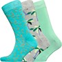 Happy Socks Mens Waterfall Three Pack Socks Multi