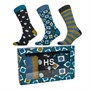 Happy Socks Mens Three Pack Socks With Gift Box Multi