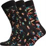Happy Socks Heren Waterfall Sokken Multi