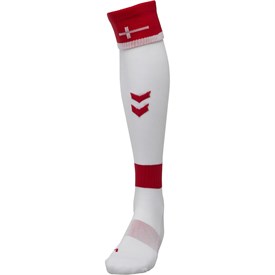 Image of Hummel DBU Denmark Away Match Socks White