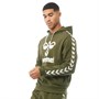 Hummel Haut à Capuche Chevron Homme Vert
