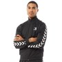 Hummel Mens Chevron Poly Track Top Black