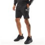 Hummel Mens Chevron Poly Track Shorts Black