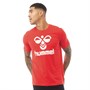 Hummel Herrer Bee Logo T-Shirt Rød